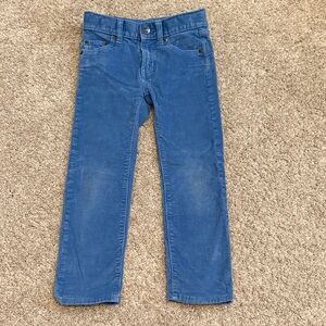 J. Crew Boys Blue Corduroy Pants. Size 5. Excellent condition.